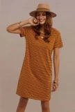 Short Sleeve Round Neck Nature Stripe Dress 12 Short Sleeve Round Neck Nature Stripe Dress - Image 10