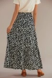 Paisley Drop Floral Elastic Waist Tiered Maxi Skirt 10 Paisley Drop Floral Elastic Waist Tiered Maxi Skirt - Image 8