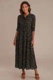 Floral Half Sleeve V Neck Maxi Dress 9 Floral Half Sleeve V Neck Maxi Dress - Image 7