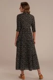 Floral Half Sleeve V Neck Maxi Dress 10 Floral Half Sleeve V Neck Maxi Dress - Image 8