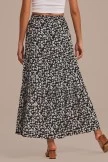 Paisley Drop Floral Elastic Waist Tiered Maxi Skirt 4 Paisley Drop Floral Elastic Waist Tiered Maxi Skirt - Image 2