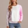 Cozy Tie Dye Round Neck Long Sleeve Sweatshirt -Saucony Store plss2071404 1 1