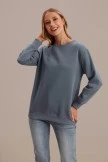 Solid Color Round Neck Long Sleeve Cozy Sweatshirt 8 Solid Color Round Neck Long Sleeve Cozy Sweatshirt - Image 6