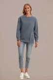Solid Color Round Neck Long Sleeve Cozy Sweatshirt 6 Solid Color Round Neck Long Sleeve Cozy Sweatshirt - Image 4
