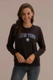Saucony Store 42 The New York Graphic Round Neck Long Sleeves Sweatshirt